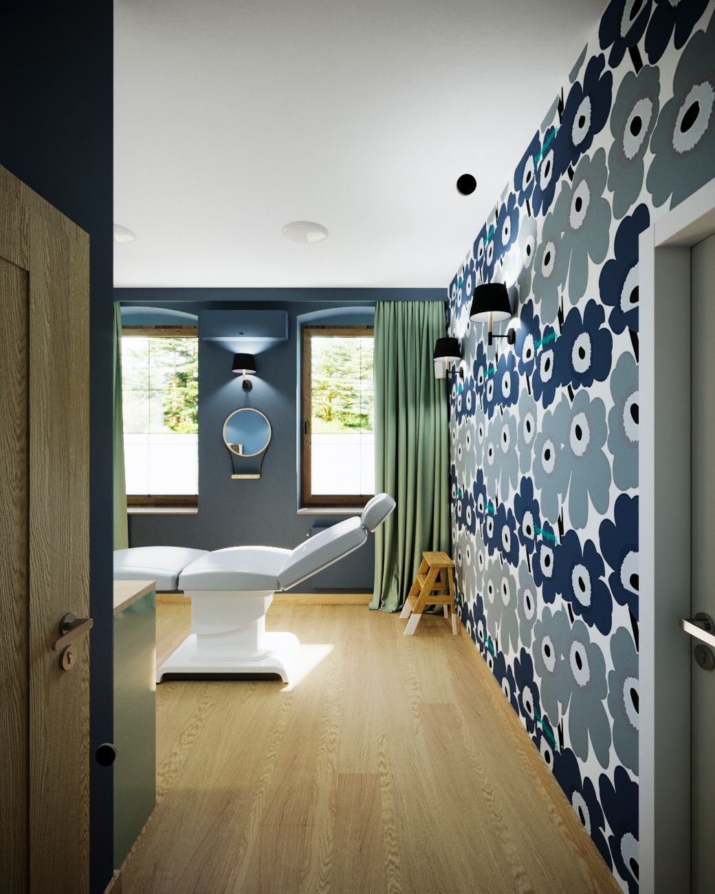 Wygląda znajomo? Gabinet, który uspokaja kolorem — i potem stał się sypialnią