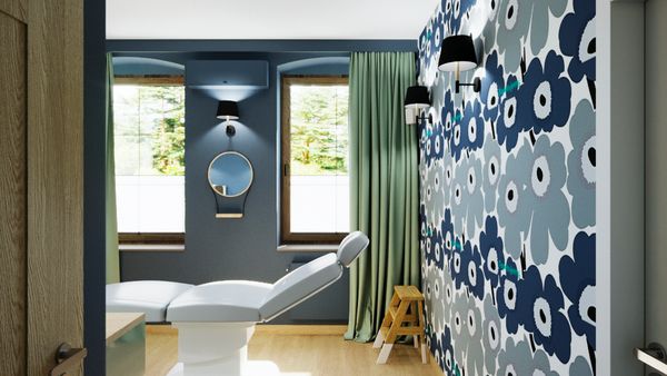 Wygląda znajomo? Gabinet, który uspokaja kolorem — i potem stał się sypialnią