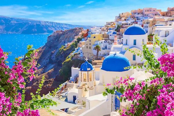 Picture of Santorini Greece