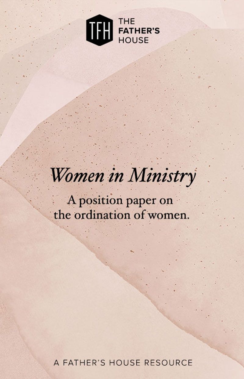 Women In Ministry: A position paper on the ordination of women