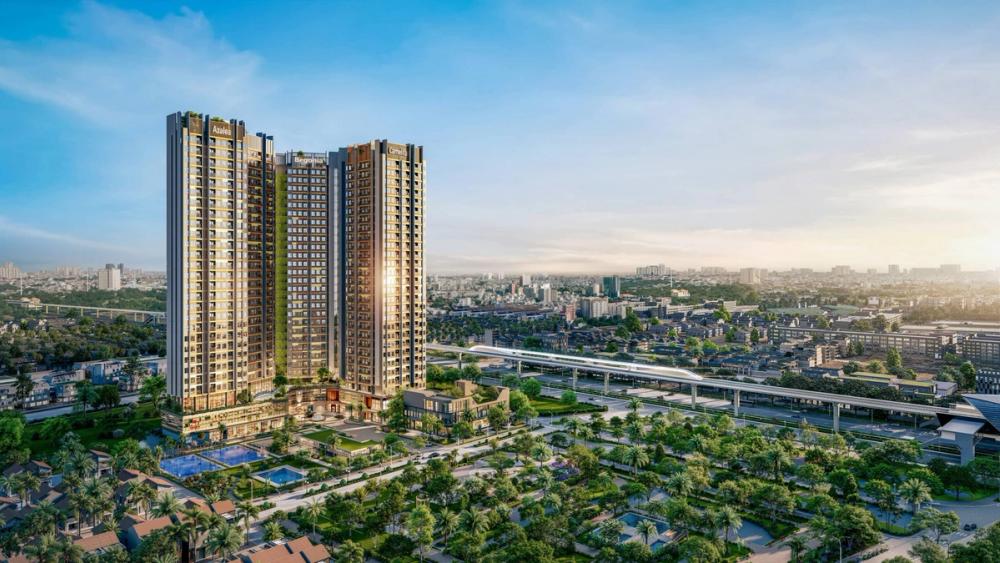 Setia Edenia 三座住宅大樓鳥瞰效果圖