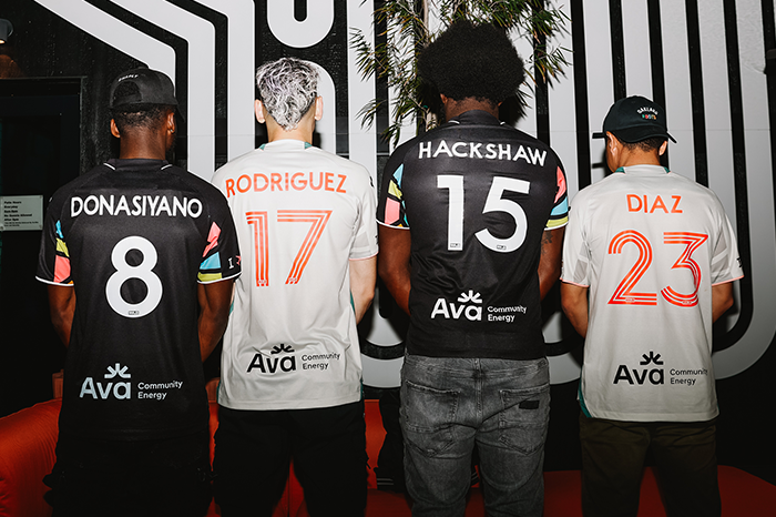 2024 Oakland Roots Jerseys with Ava Community Energy logo