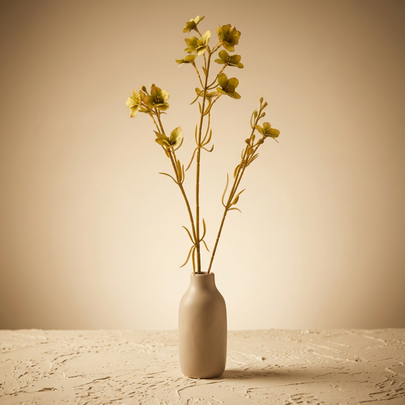 Ramillete Delphinium Verde 71cm