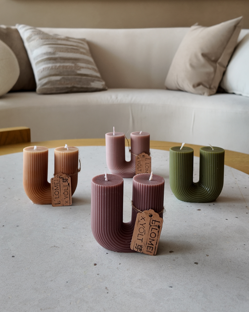Statement U Verde olivo — vista 2