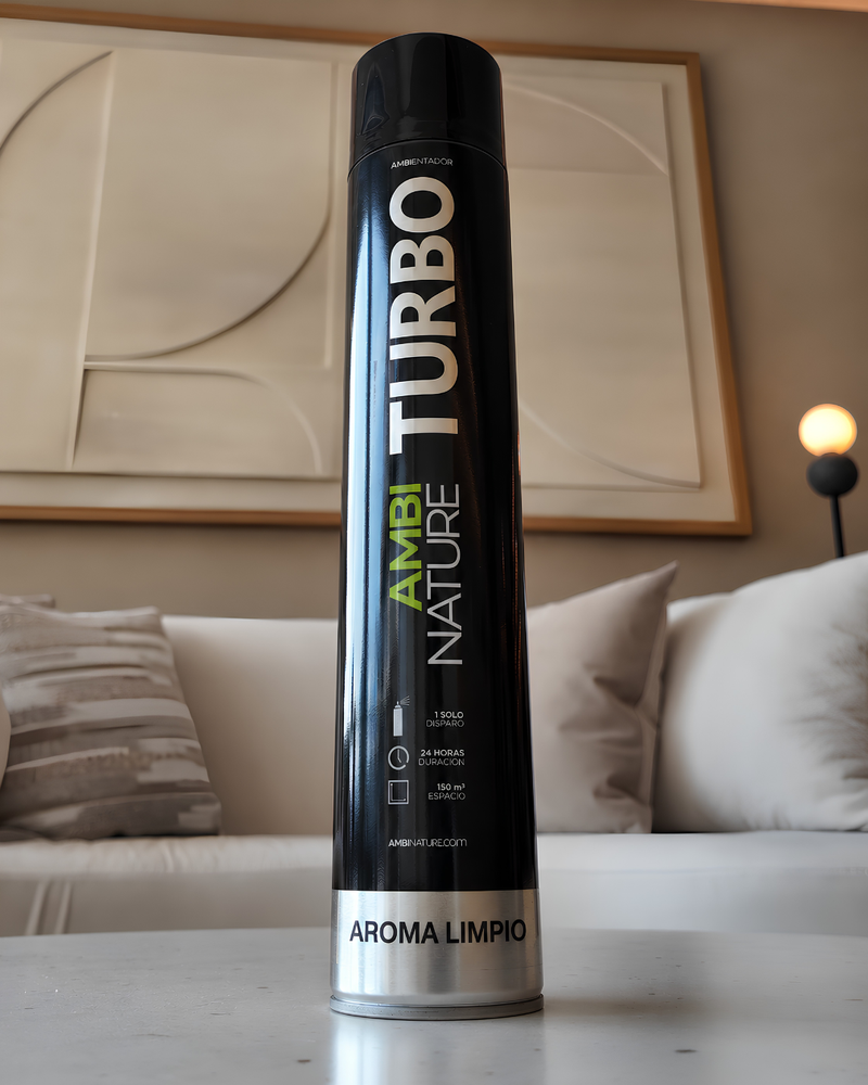 Aerosol turbo aroma limpio — vista 2