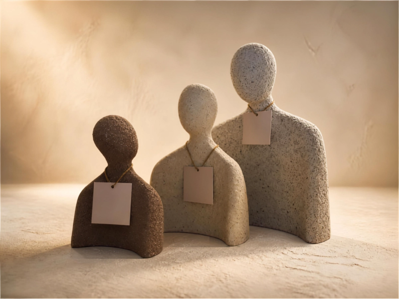 Set de 3 Figuras Decorativas Art