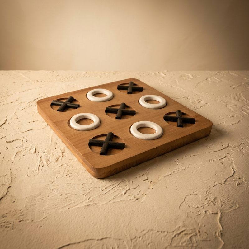 Juego de Gato Decorativo de Madera