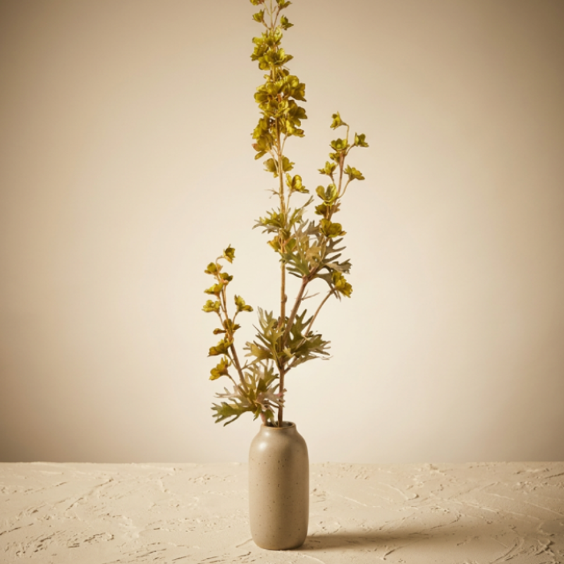 Ramillete Delphinium Verde 82cm