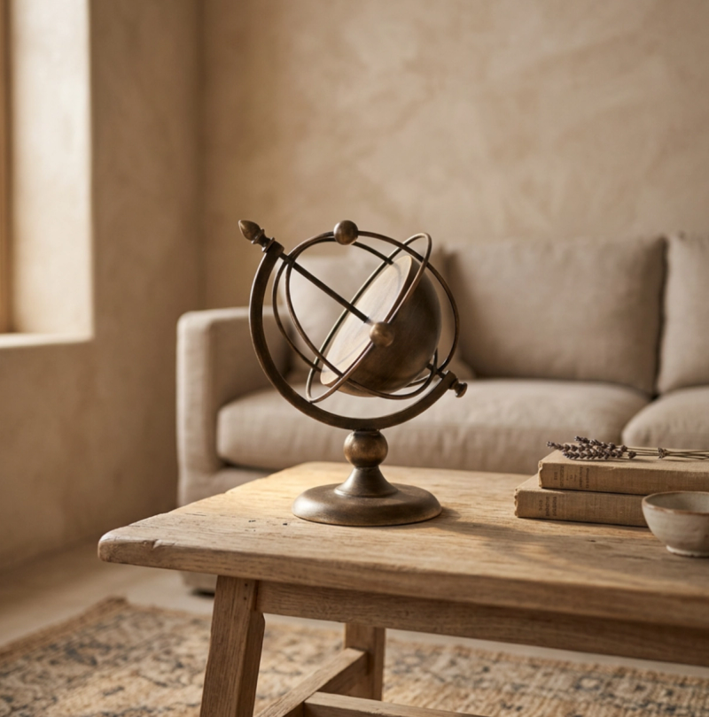 Globo Armilar Newton — vista 3