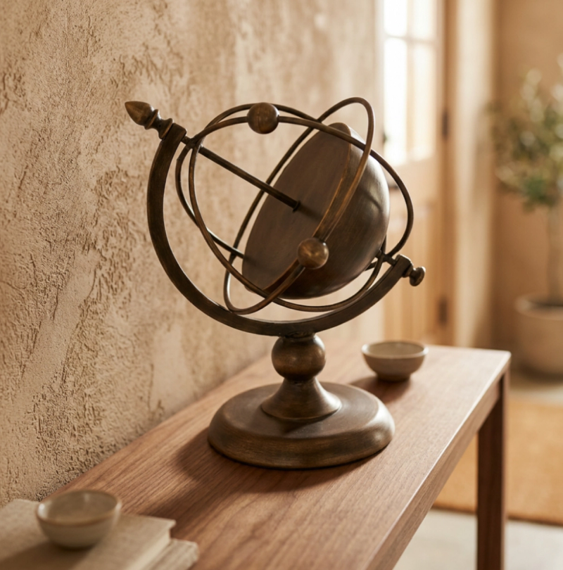 Globo Armilar Newton — vista 4