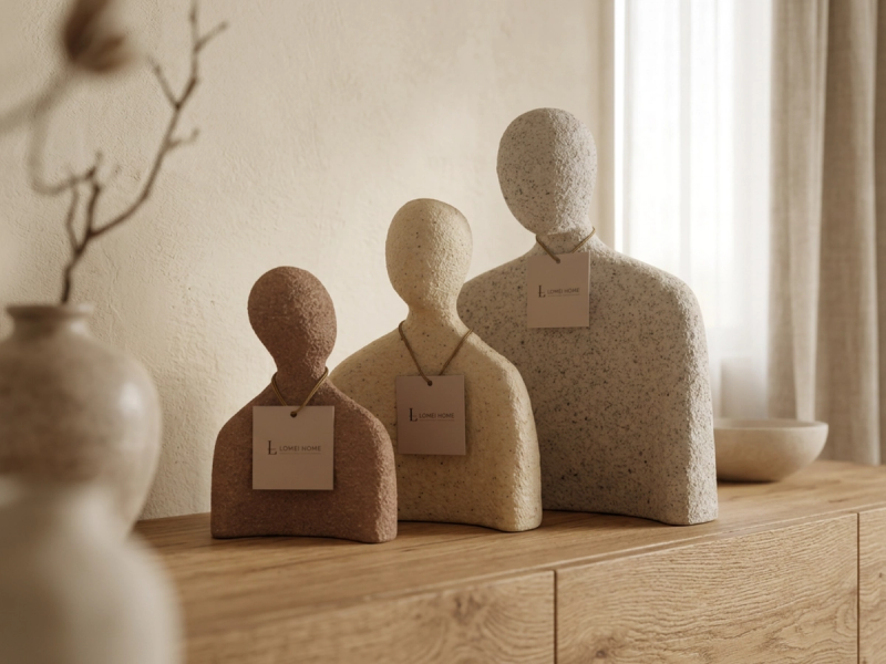 Set de 3 Figuras Decorativas Art — vista 4