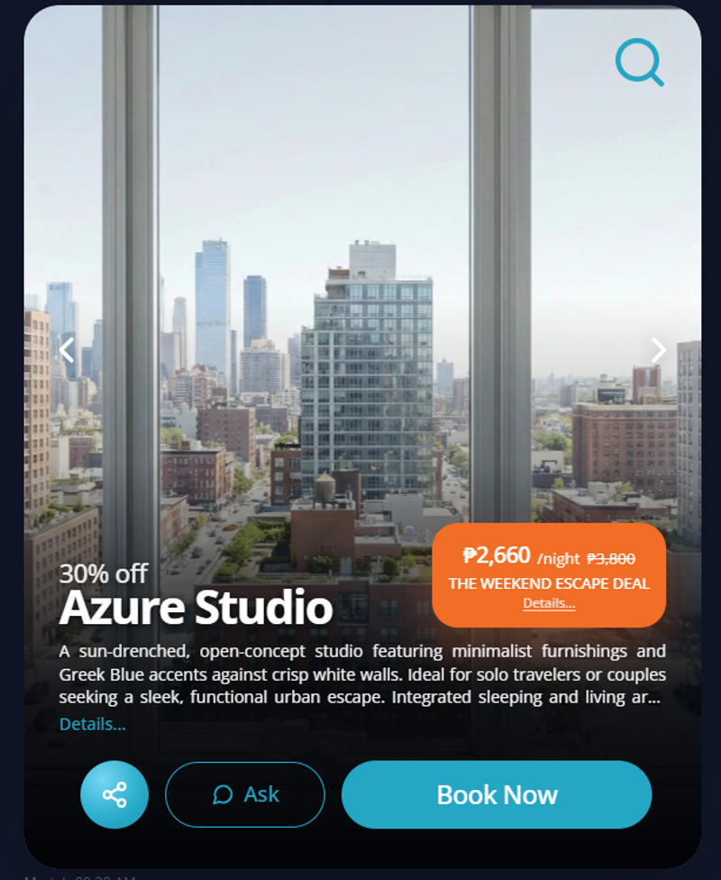 Promo Room Card Carousel 2