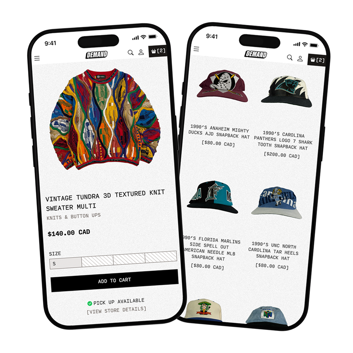 Demand Clothing | Medusa JS ecommerce store