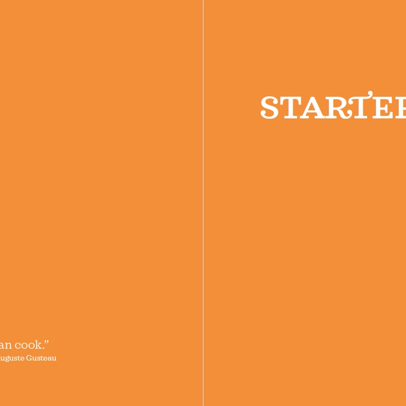 The Method · Starters: opening page