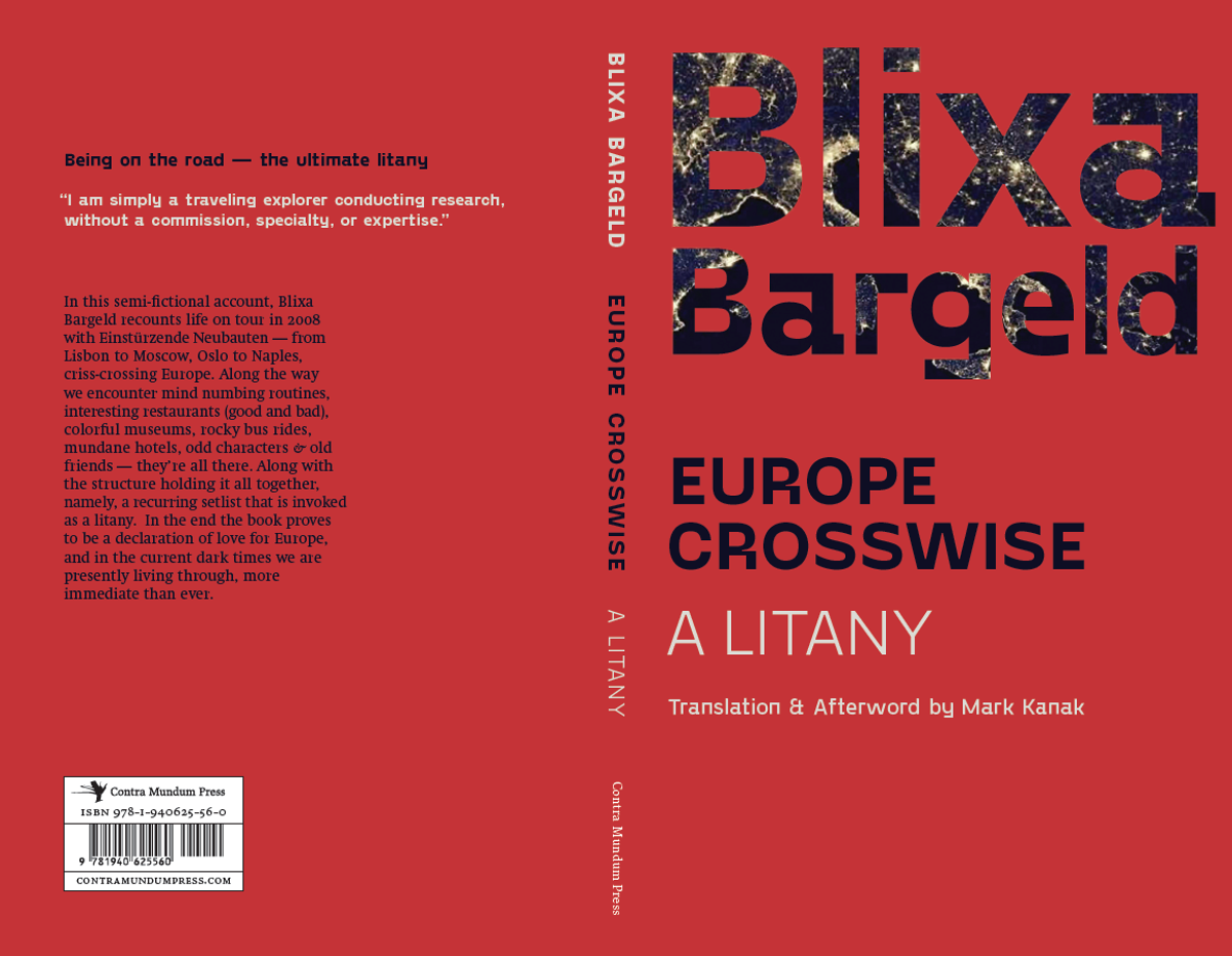 Europe Crosswise: A Litany