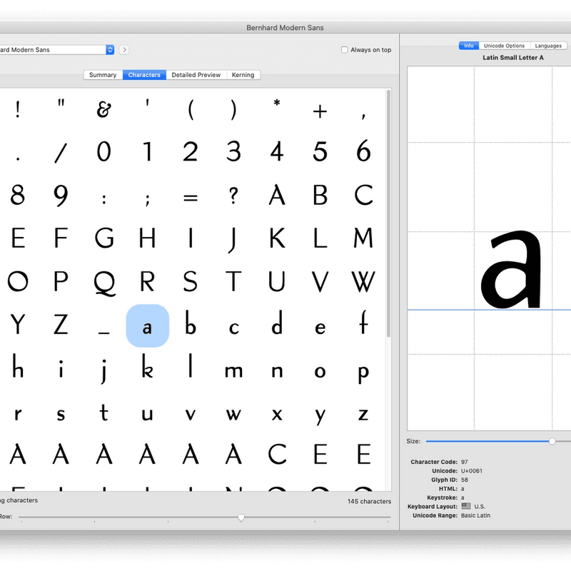 Type Design & Basics of Fontography | Alessandro Segalini