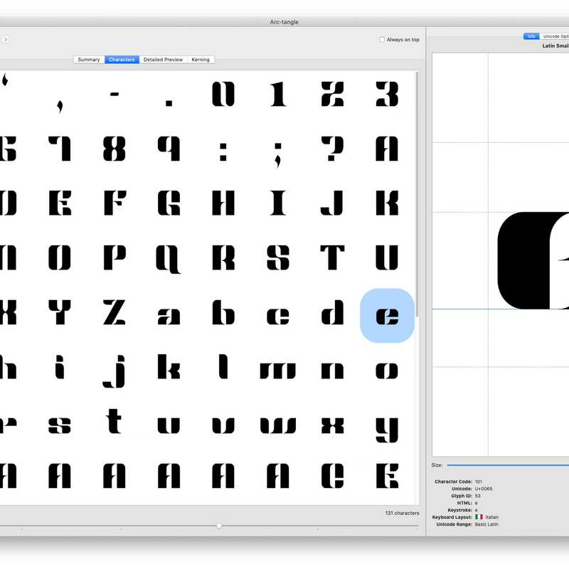 Type Design & Basics of Fontography | Alessandro Segalini