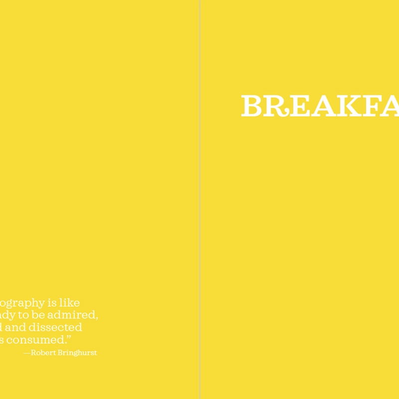 The Method · Breakfast: opening page