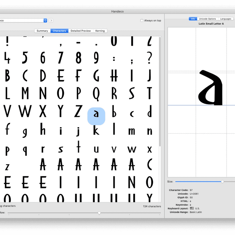 Type Design & Basics of Fontography | Alessandro Segalini