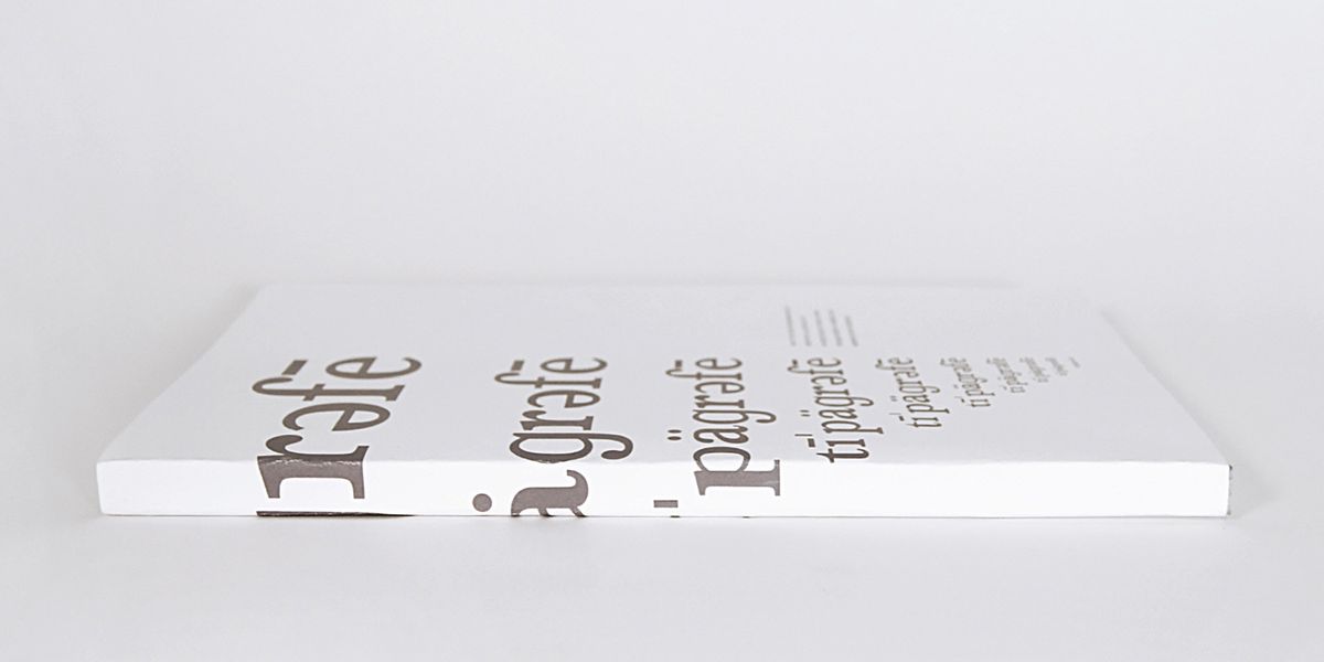 Font Catalog book spine