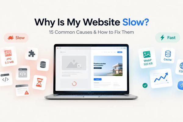 Why Is My Website Slow? 15 Common Causes (And How to Fix Them)