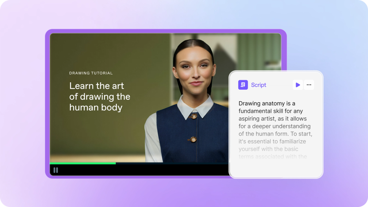 Tutorial Play Image Create Engaging AI Tutorials with AI Video Maker | HeyGen
