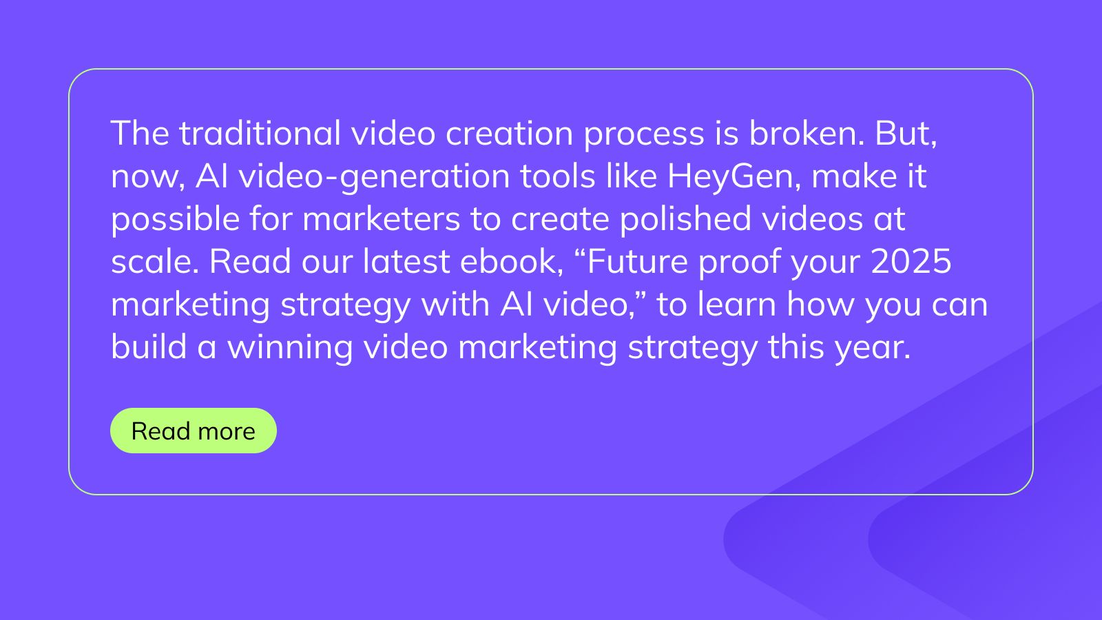 the traditional video creation process is broken