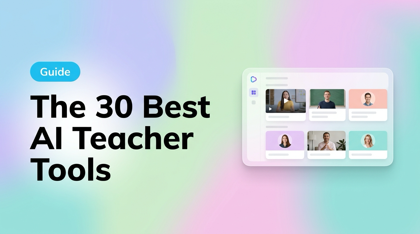 30 Best AI Teacher Tools in 2026: A Teacher's Ranking