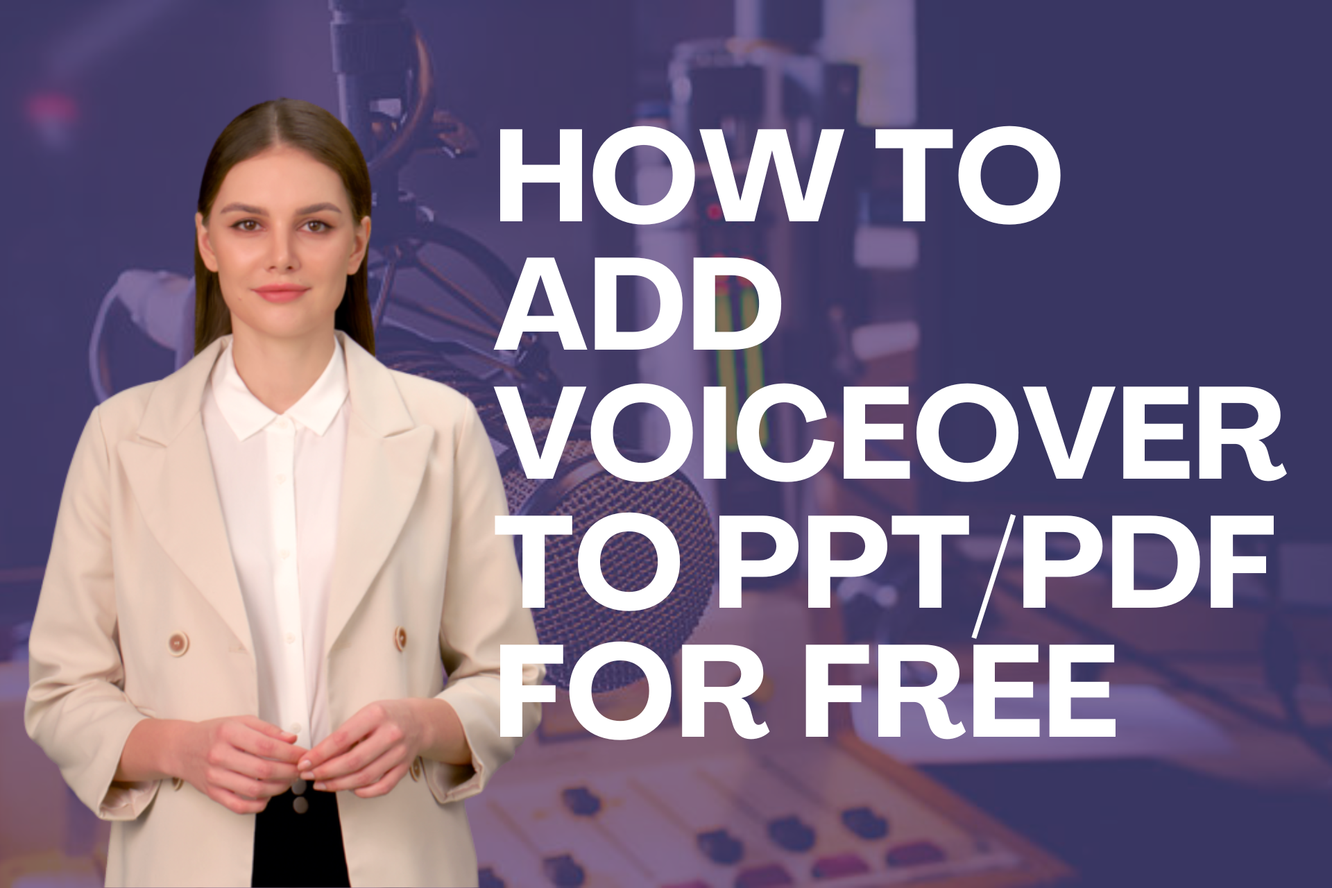 Add VoiceOver to PPT for Interactive Presentations HeyGen