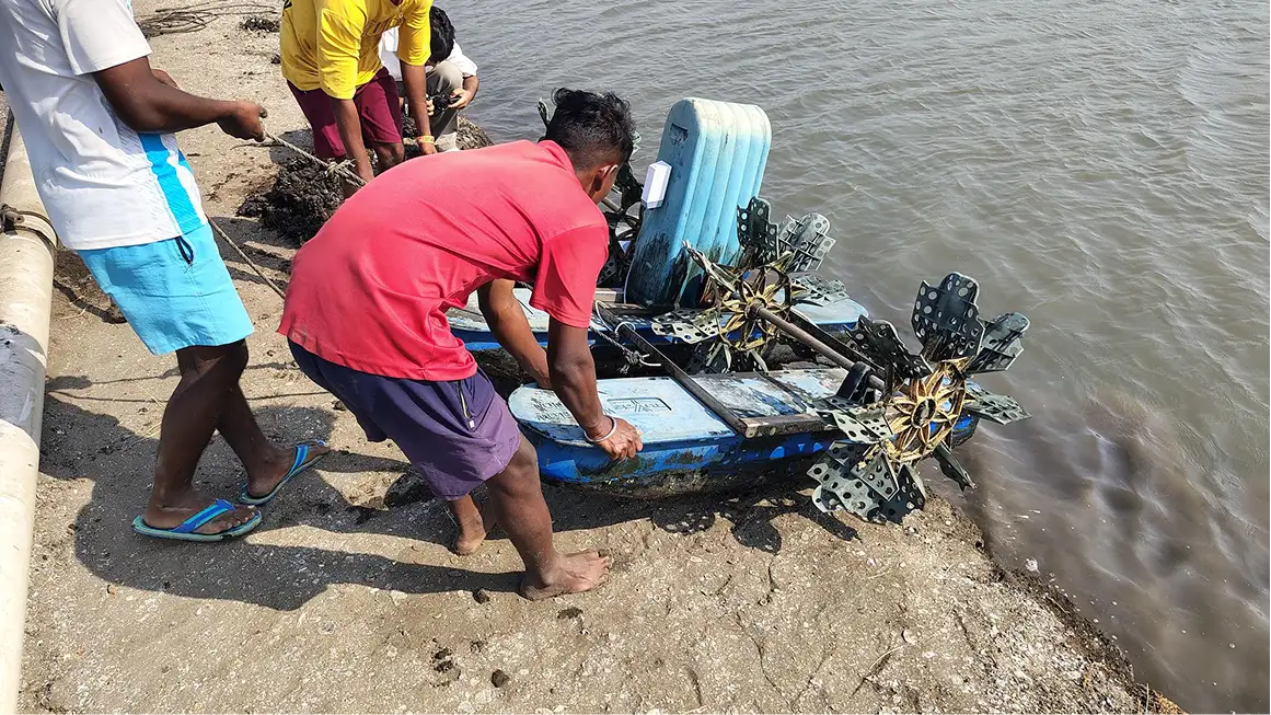 Smart Fishery IoT system validation and LoRaWAN deployment testing