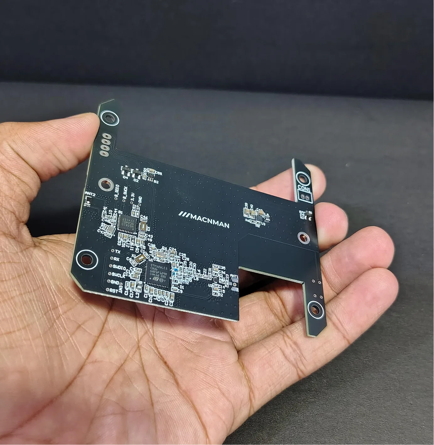 UWB anchor installation inside hotel restaurant for real-time waiter tracking system