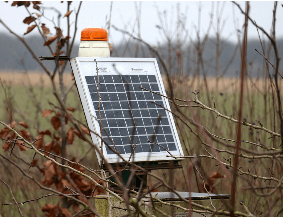 Remote conveyor start stop button status monitoring using long-range LoRa communication