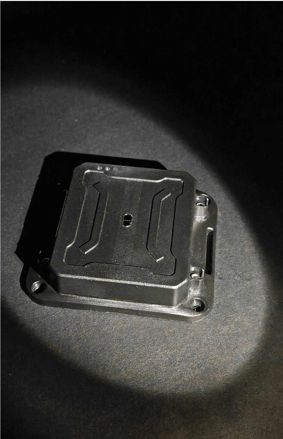 Overhead ToF people counting sensor mounting for accurate warehouse in out tracking