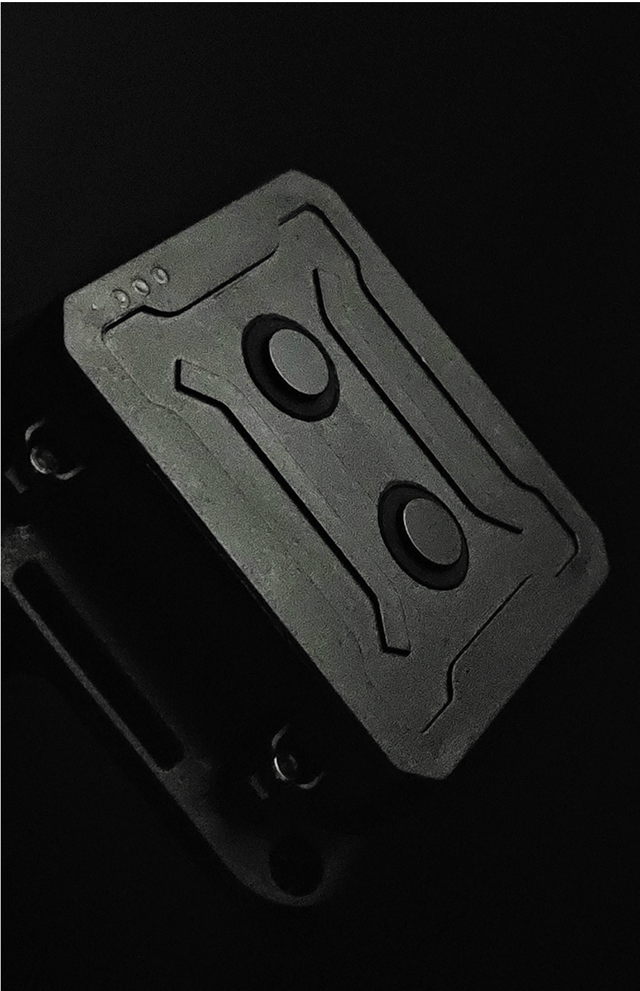 8×8 grid Time-of-Flight sensor installation capturing uneven waste distribution in industrial waste room