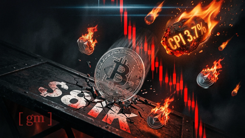 Why Is Crypto Down Today? Bitcoin Breaks Below $81K After Hot CPI Revives Rate-Hike Fears