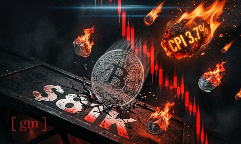 Why Is Crypto Down Today? Bitcoin Breaks Below $81K After Hot CPI Revives Rate-Hike Fears