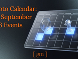 Crypto Calendar: The September 2026 Events That Could Move the Market