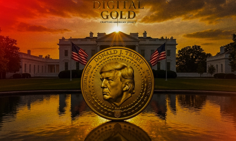 "Trump Digital Gold" $GOLD Grew to $60M MarketCap After Launch , Then Rug Pulls ~87% in Hours