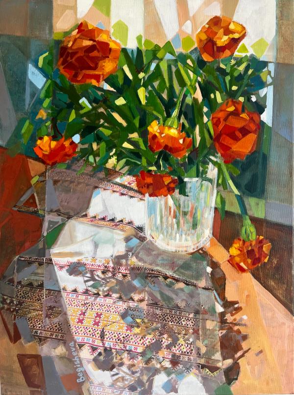 Morning light reflections
