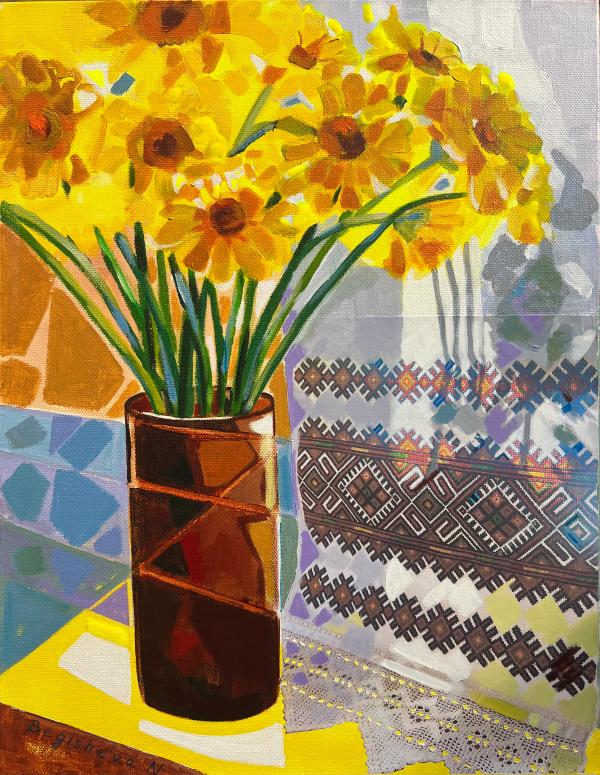 Still life with gerberas