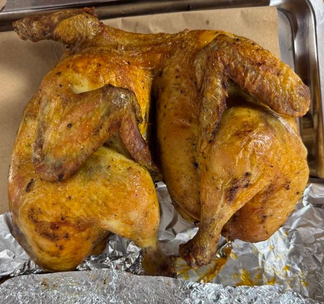 Запечене курча