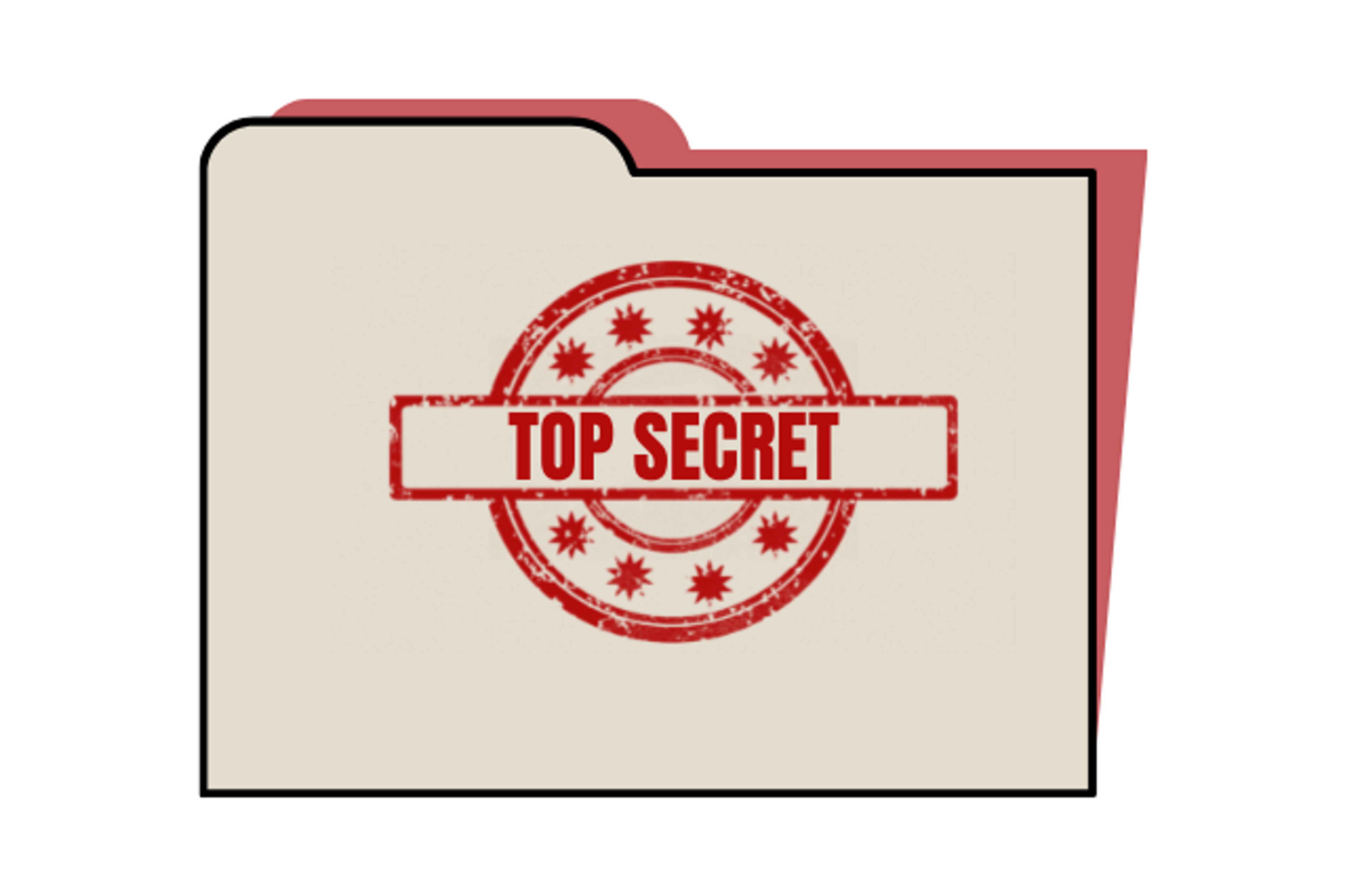 "Top Secret" folder