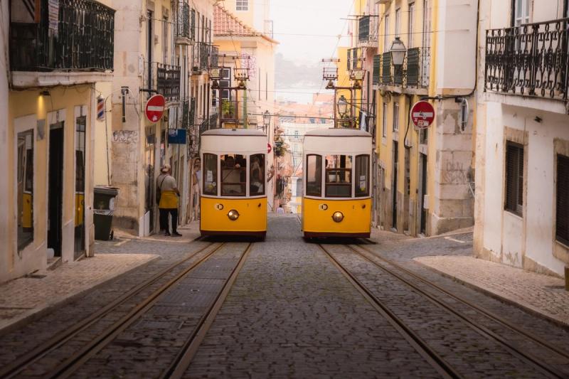 Arrival in Lisbon