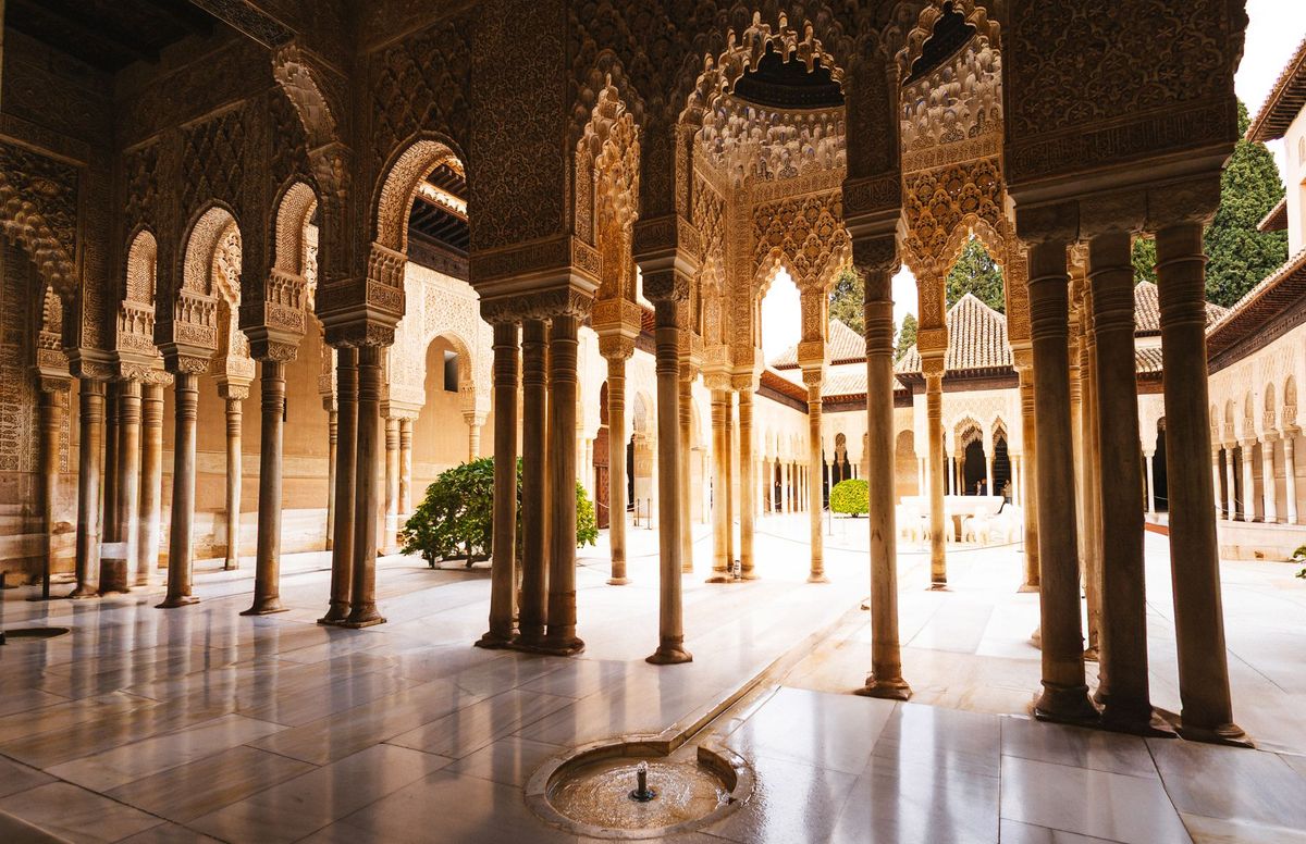 The Alhambra, after hours.