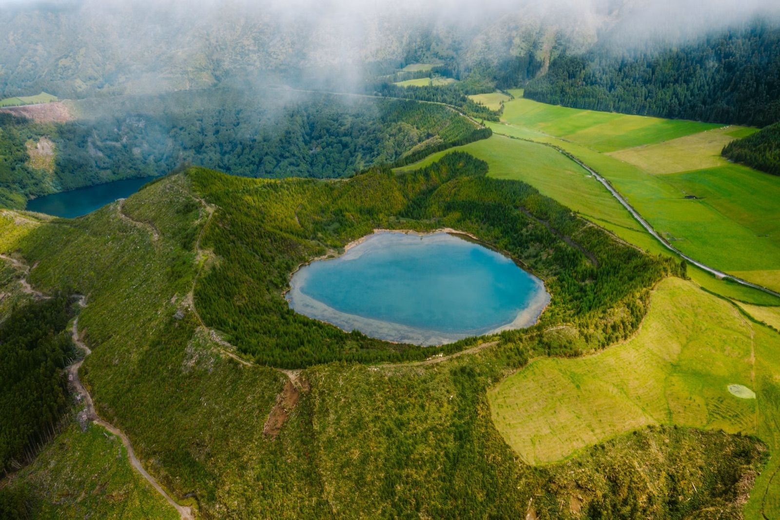 Two craters, one table.