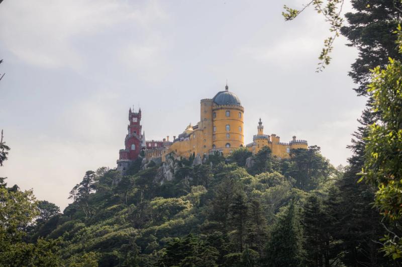 Sintra, before the coaches
