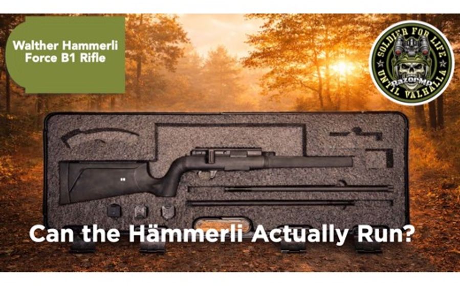 The Walther Hammerli Force B1....the All-in-One .22 Rifle