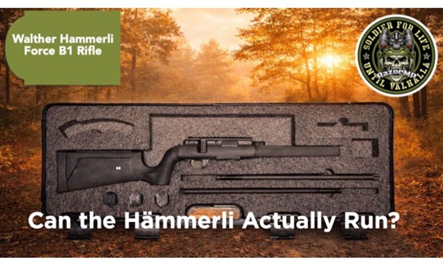 The Walther Hammerli Force B1....the All-in-One .22 Rifle