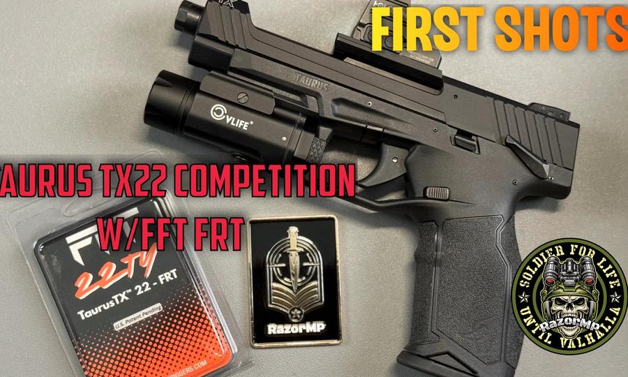 Taurus TX22 Competition with Freedom Fingers FRT 