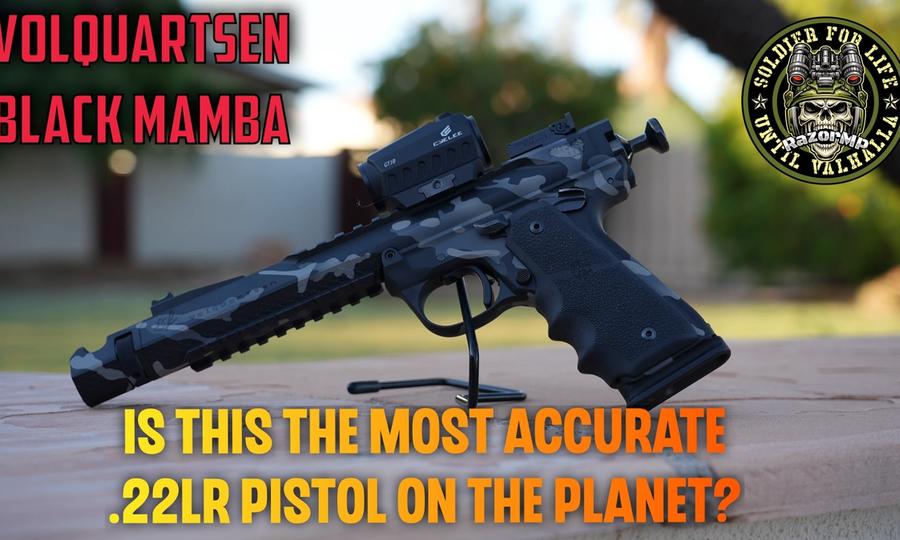 Volquartsen Camo Black Mamba 6" .22LR Competition Pistol